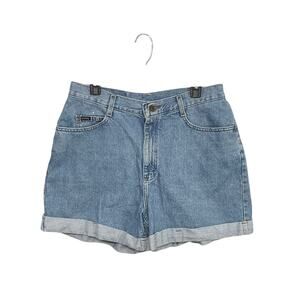 VTG 90s Riders Denim Shorts High-Rise Cuffed Hem Womens Size 16 X-Large